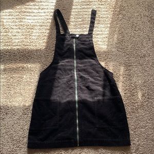 Black Forever 21 Overall Dress